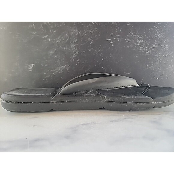 Crocs Black Flip Flops Women's Size 10 - Picture 4 of 10